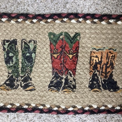 Earth Rugs Braided Jute Table Runner - Thumbnail 5