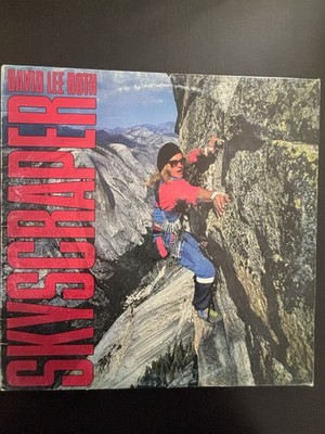 DAVID LEE ROTH - Skyscraper LP VINYL 1988 ORIGINAL PRESS ITALY Warner 92 5671-1