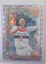 Topps 2025-26 Holiday Bub Carrington #H76  stocking stuffer metallic (stocking)