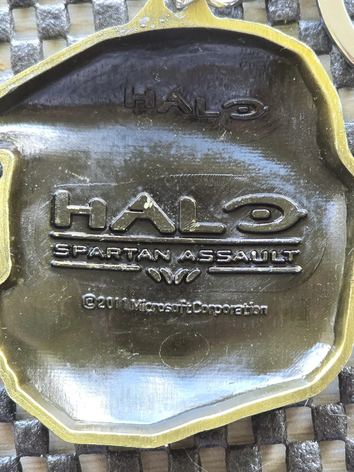 Halo Master Chief Spartan Assault Металлический Брелок Редкий Xbox One Windows Microsoft - Изображение 3 из 4