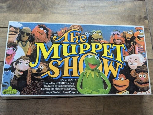Complete 1977 THE MUPPET SHOW Board Game Parker Brothers vintage Kermit
