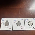1956D + 1960 Proof + 1961 Roosevelt Dimes.  All 90% SILVER