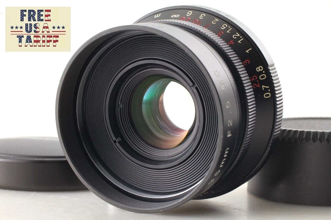 Voigtländer Camera Lenses 35mm Focal f/2.5 Maximum Aperture for