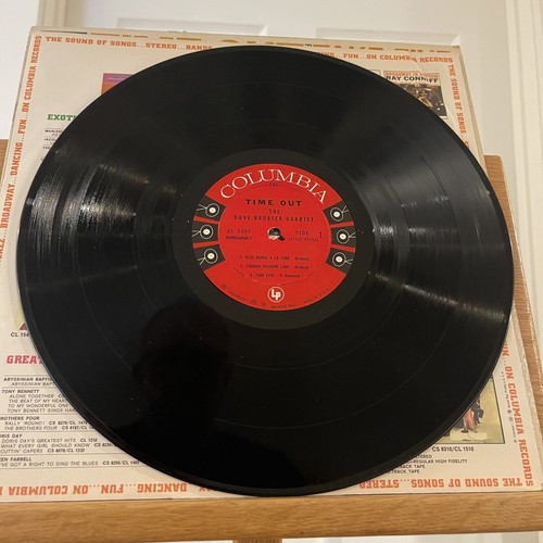Dave Brubeck Quartet Time Out Vinyl LP Columbia CL 1397 Take Five 1st Press Mono - Picture 5 of 7