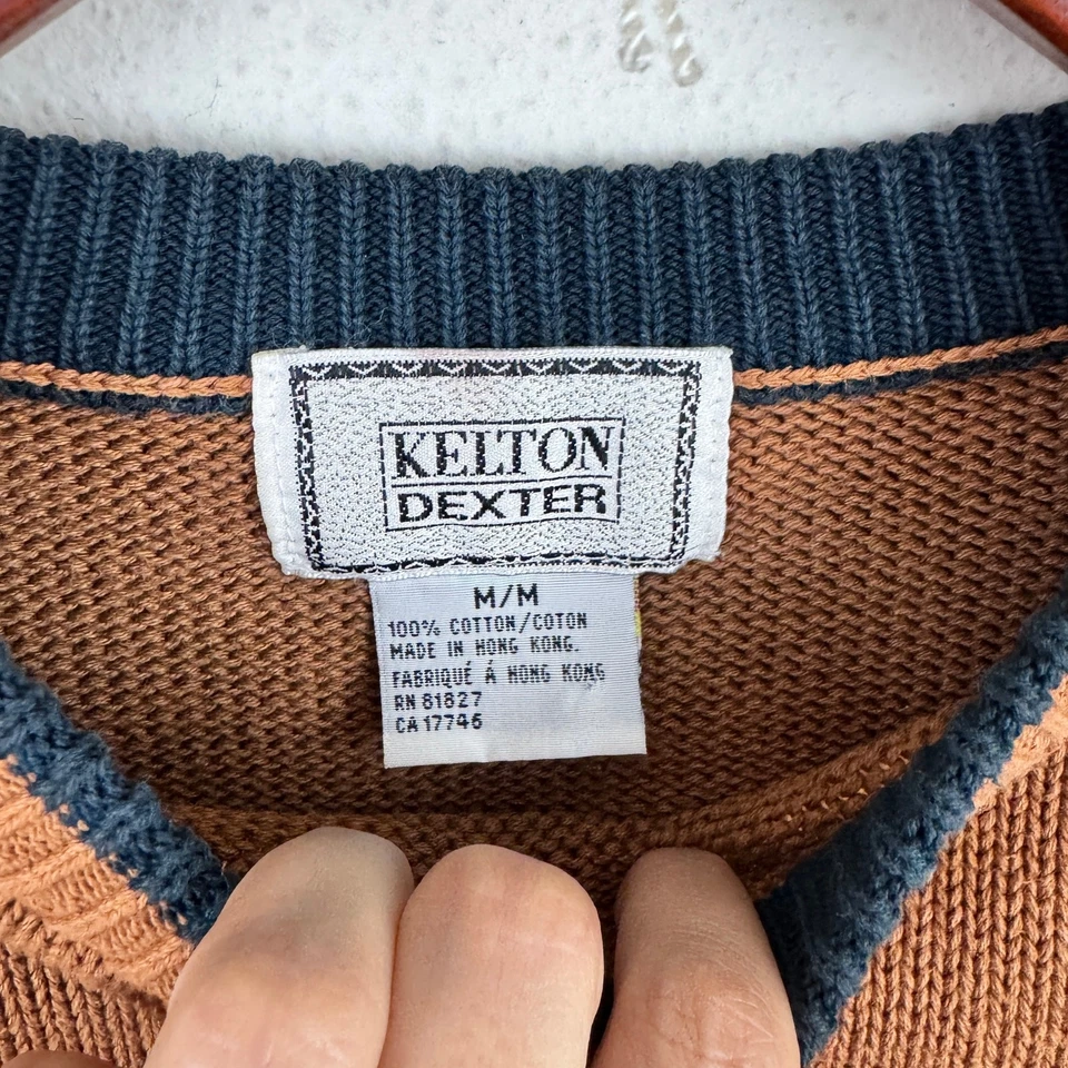 Suéter tejido de colección para perros de póker Kelton Dexter M bordado kitsch Foto 4 de 4