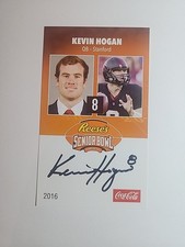 2016 Kevin Hogan Signed Senior Bowl Rookie Card...Cleveland Browns. rookie card picture