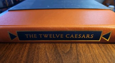 The Twelve Caesars by Suetonius The Folio Society Hardcover with Slipcase