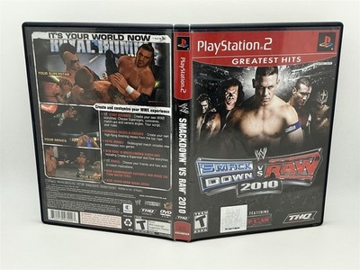 WWE SmackDown vs. Raw 2010 Featuring ECW (PlayStation 2) Clean Tested Working