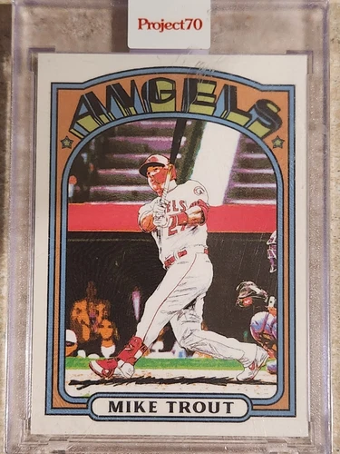 MIKE TROUT Topps PROJECT 70 by Matt McCormick #533 🔥Print Run 1837 *SEALED*