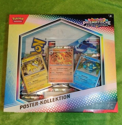 Pokémon Prismatische Entwicklungen Poster-Kollektion, Deutsch, OVP