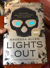 "Lights Out" by Navessa Allen - After Dark Edition - Signed HC 1st 2024-25