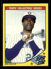1986 Topps Woolworth Collectors' Series Super Stars #25 Ben Oglivie C433