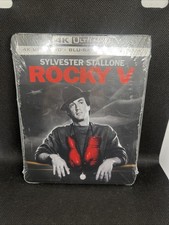 Rocky 5 Limited Edition 4K UHD Steelbook includes Blu-ray  Digital New