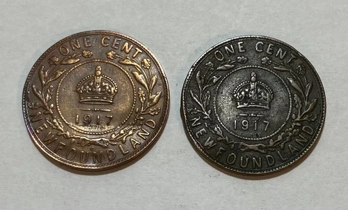 Photo of a 1917 Canada Large Cent from an eBay listing that sold on Apr 15, 2026