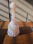 NOS Vintage 1989 FENTON Shell Pink Pearl Iridescent Faberge 6 3/4" BELL 8466 PE
