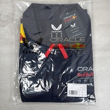 Red Bull Racing F1 Men's 2024 Sergio "Checo" Perez Polo Shirt Navy 2XL Castore