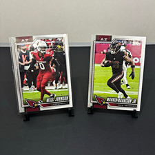 2026 Topps Flagship Arizona Cardinals 2 Card Lot-Will Johnson, Marvin Harrison