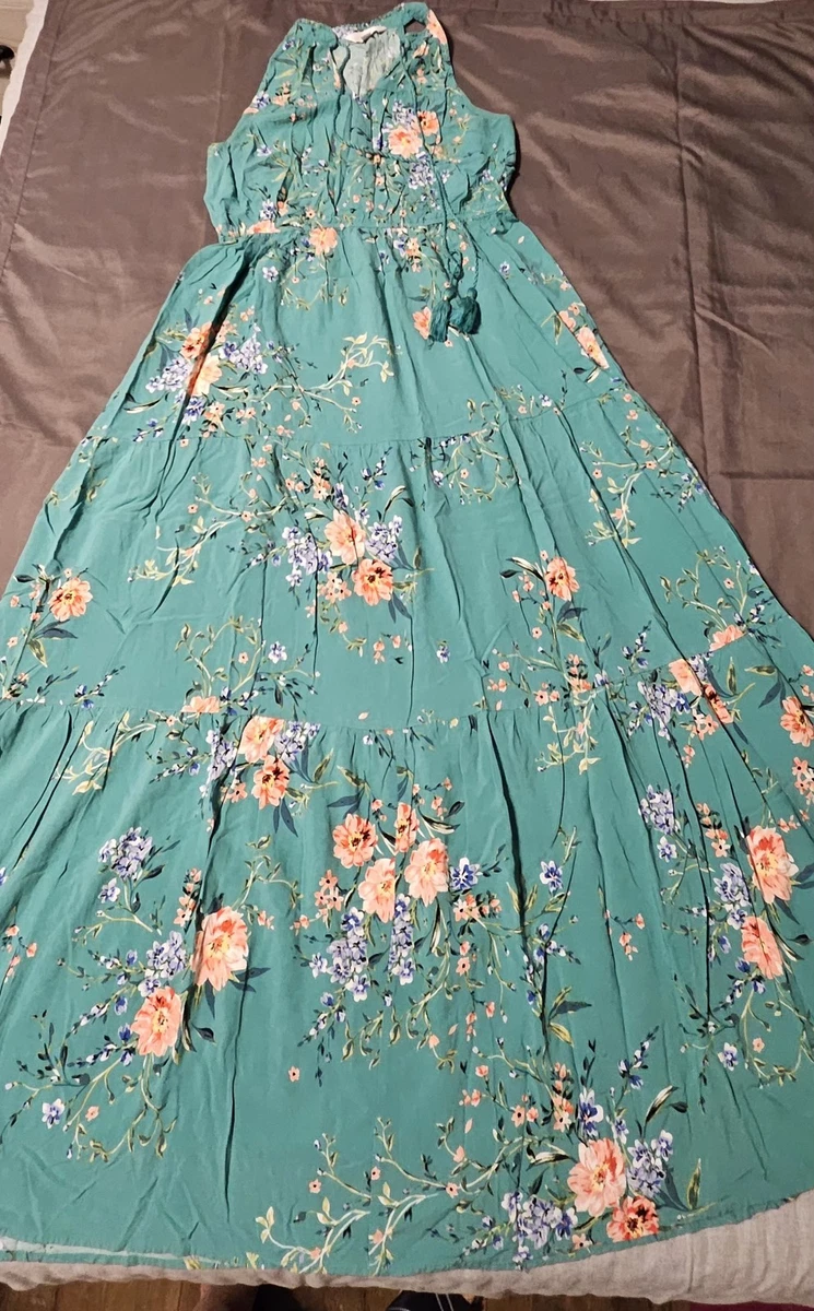 lauren conrad maxi dress Transitioning from Summer to Fall with LC Lifestyle with Laramie Lauren Conrad Navy/Blue Gingham with