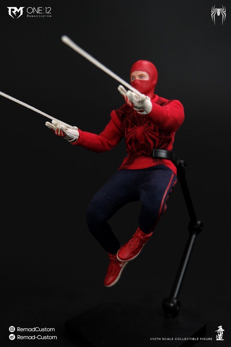 Remad Custom RM-008 1/12 Spider Human Wrestler Tobey Maguire
