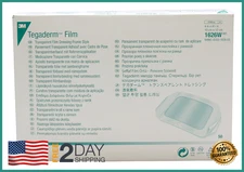 Tegaderm Transparent Film Dressing Sterile 1626w 4x4 3/4 50 Box
