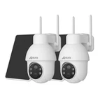 ANRAN 8MP Security Camera Wireless Outdoor 360°PTZ Solar Battery Powered Outdoor