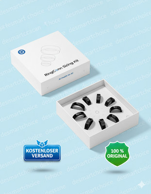 Ringconn Gen 2 Smart Ring Wählen Sie Aus 9 Größen (Größe 6 14) | Finden Sie Die 