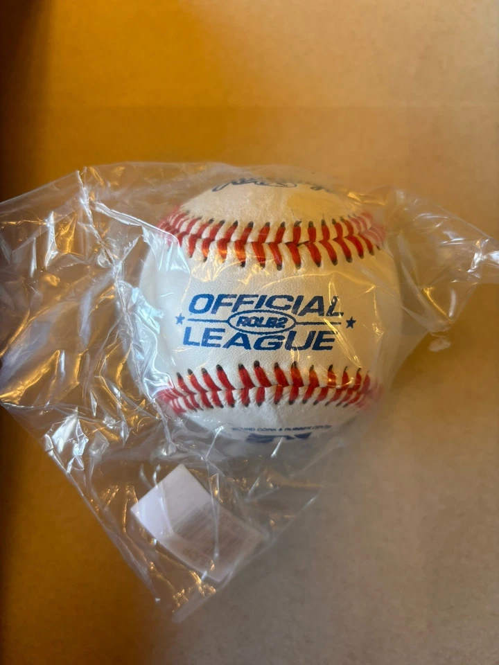 Rawlings ROLB2 Liga Oficial 12U Práctica de Béisbol - Blanco Foto 3 de 3