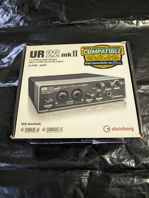 Steinberg UR22 mkII 2-Channel USB Audio Interface 24-bit/192kHz UR22mkII