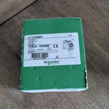 NEW Schneider TeSys LC1D25BD Contactor 11kW 400V 15HP 480V 24V DC Coil 035599