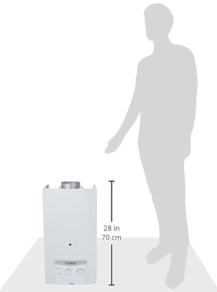 Vaillant atmoMAG mini 11-0/1 XI 11L Scaldabagno - Bianco - Immagine 2 di 2