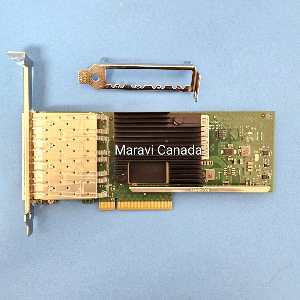 Cisco Intel X710-DA4 4-Port 10GB SFP+ PCIe X8 Network Card 30-100131-01 - Image 3 of 4