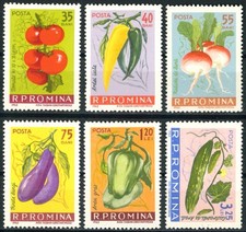 Product Image: ROMANIA 1963 Vegetables - MNH