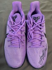 Lonzo Ball Rookie Autographed Signed Kobe RARE Purple Stardust Sz 10 Shoes BAS