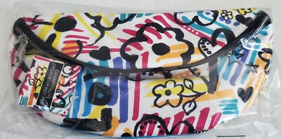 NEW Brighton - Graffiti Love Crossbody Belt Bag 1970's Theme, D30265 Ret. $78