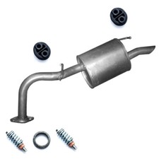 Endschalldämpfer Auspuff für Toyota Yaris P9 1.3 WTi 64kW NEU + Anbausatz