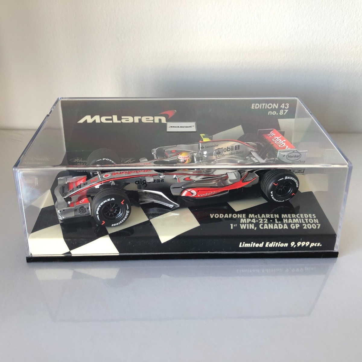 2007 Lewis Hamilton | McLaren Mercedes MP4-22, 1st Win 2007 Lewis Hamilton | McLaren Mercedes MP4-22, 1st Win