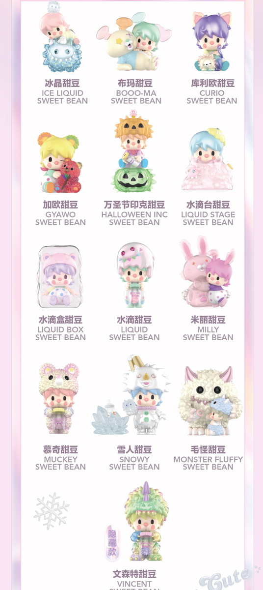 POP MART Sweet Bean X INSTINCTOY Sweet Together Confirmed