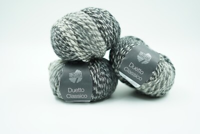 3 x Duetto Classico (150gr.) LANA GROSSA - 70% Merino  / 30% Alpaka (Baby) (6)