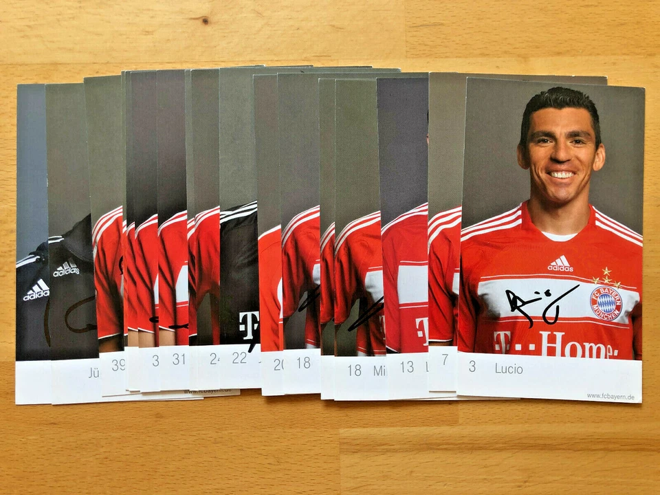 FC Bayern München Autogrammkarte 2008-09 original signiert 1 AK aussuchen - Bild 1 von 1
