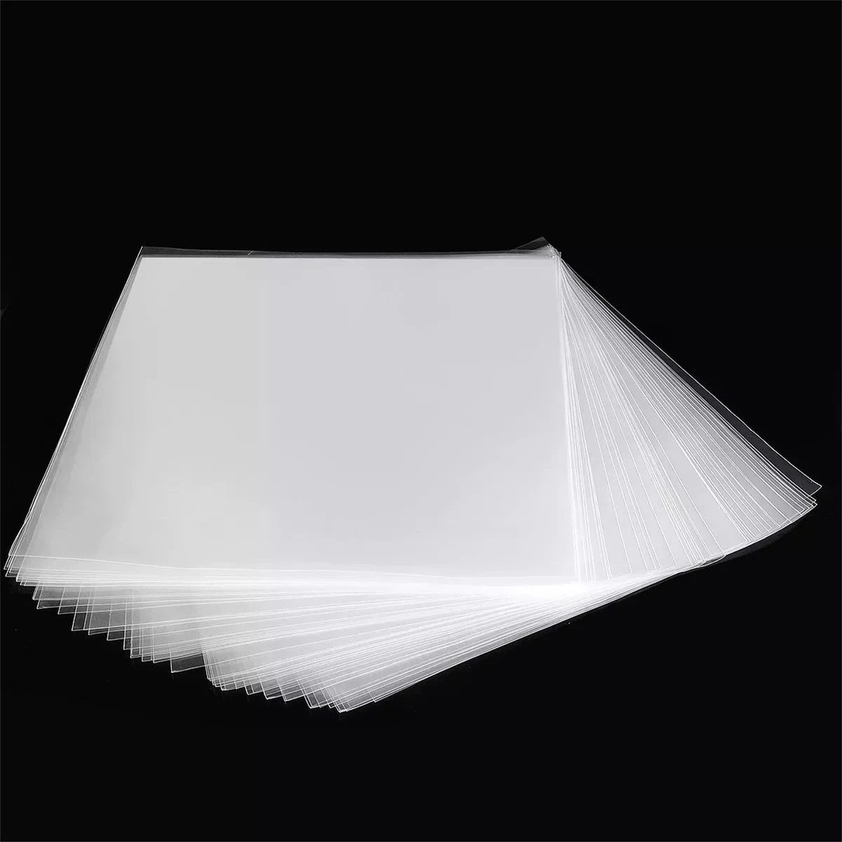 UP 150X RECORD SLEEVES PLASTIC COVER OUTER For Vinyl LP 12" Album Clear SLEEVES