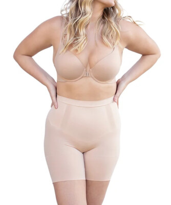 SPANX OnCore Mid-Thigh Shapewear Shorts - SS6615 Soft Nude