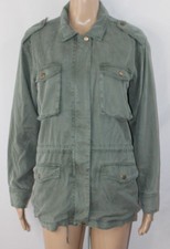 YFB Young Fabulous and Broke Womens Amelia Jacket in Uniform Pigment NWT S FLAWS
