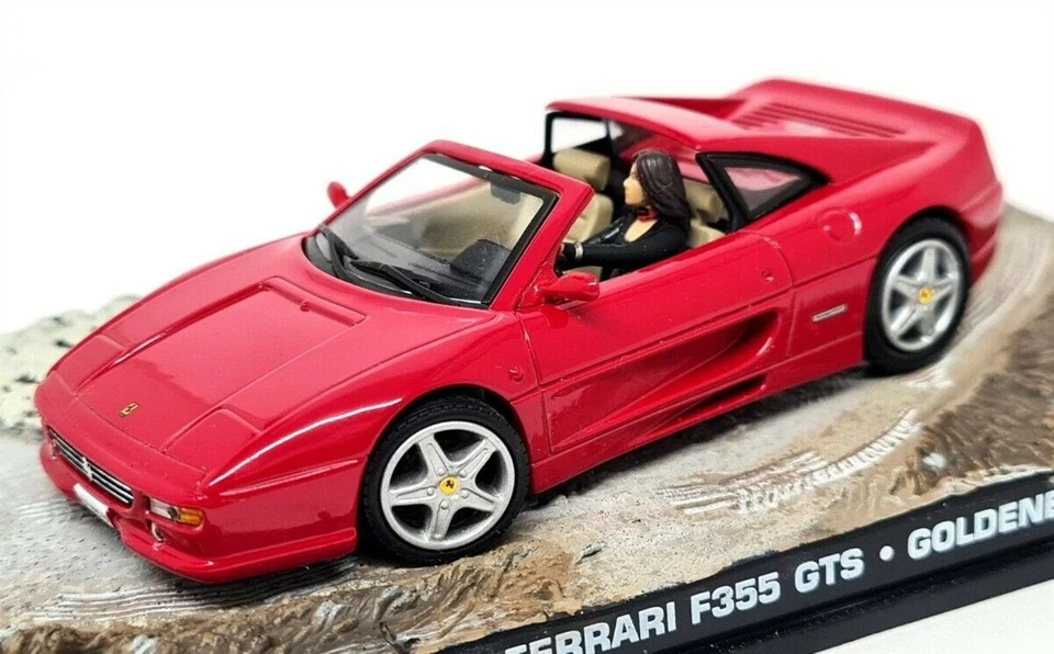 Eaglemoss 1/43 Scale James Bond 007 Ferrari F355 GTS - GoldenEye - Image 3 of 4