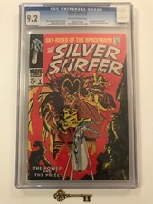 Silver Surfer #3 CGC 9.2 OW-W 🔥 1st appearance of MEPHISTO 🔥 Marvel Key!