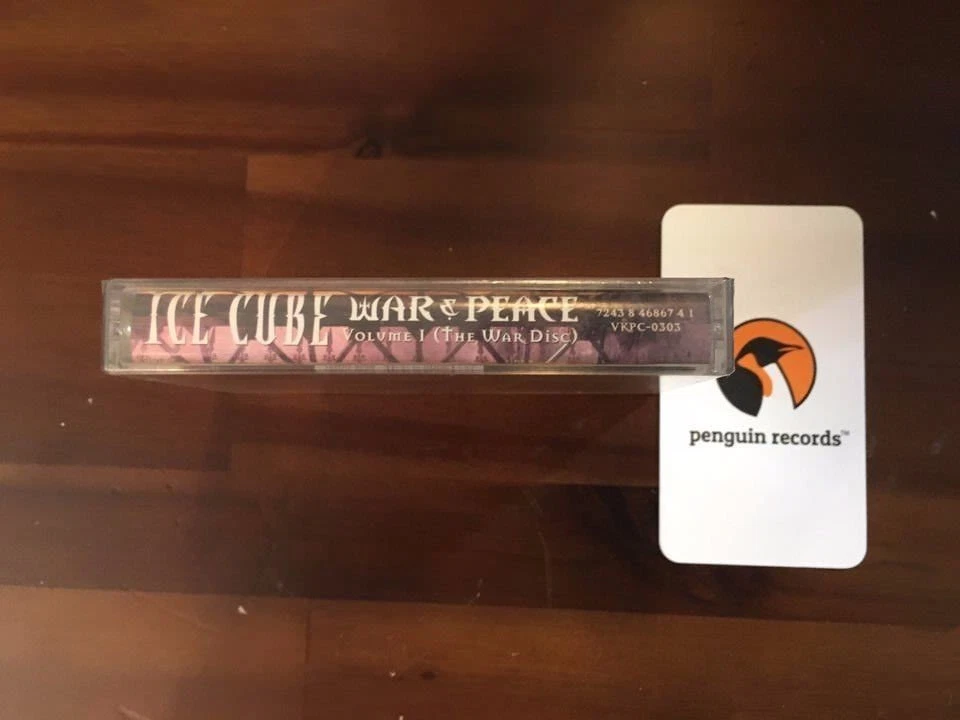 ICE CUBE - WAR & PEACE CASSETTE TAPE KOREA EDITION BRAND NEW SEALED - Image 2 of 3