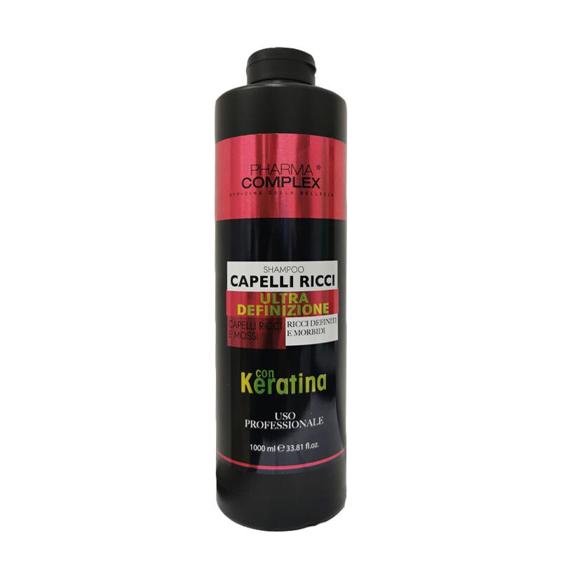 Shampoo Capelli Ricci Con Keratina  PHARMA COMPLEX 1000ml