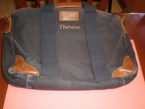 lands end briefcase canvas