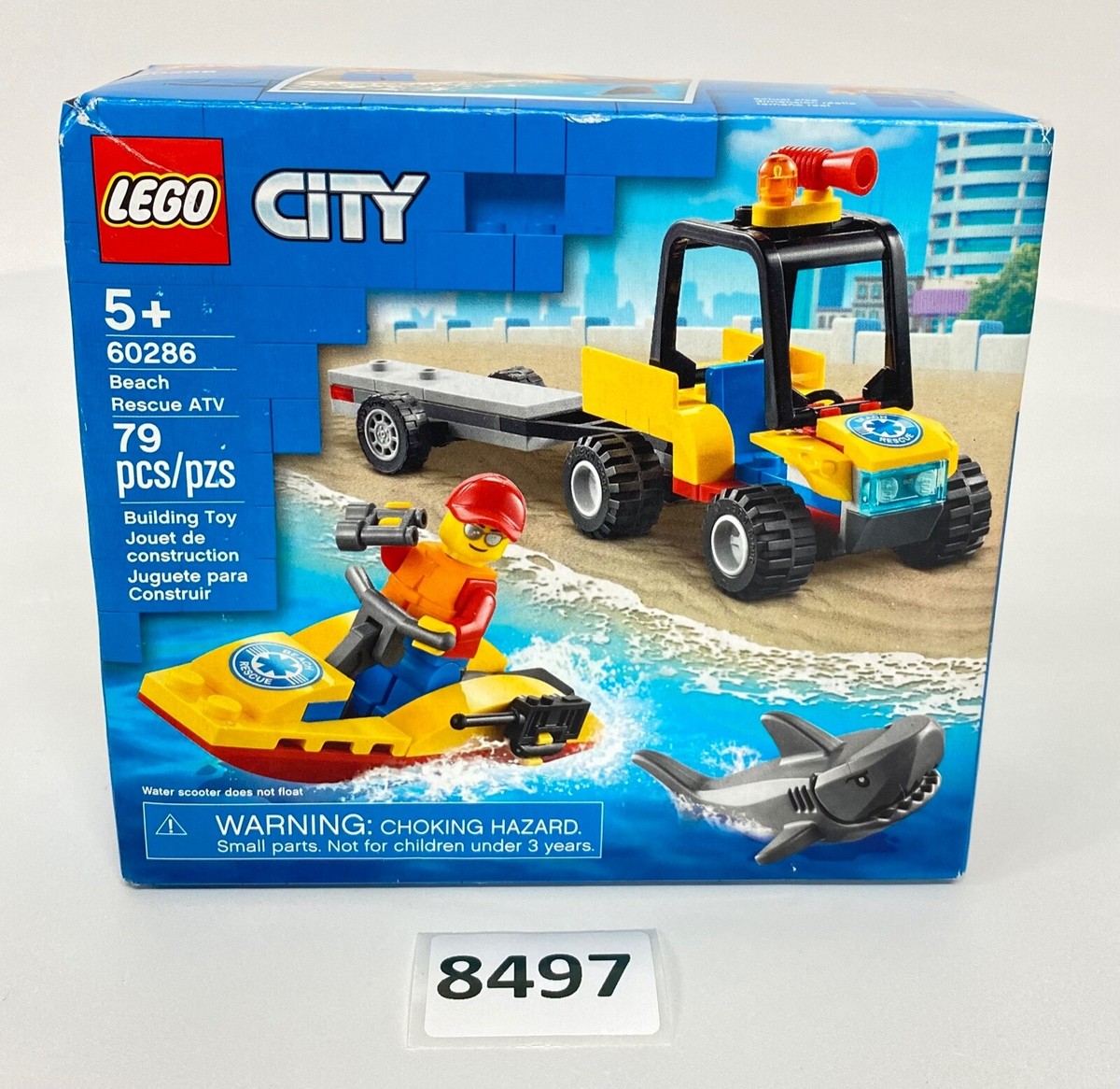 LEGO 60286 City BEACH RESCUE ATV 79 pcs New | eBay