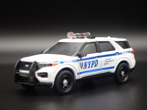 Ford Explorer Police Interceptor Utility Nypd 1 64 Scale Diecast Model Car Ebay