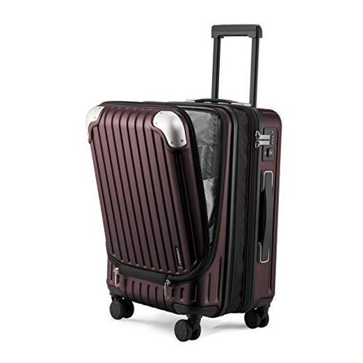 Grace Carry on Luggage Airline Approved, 20 Inch Expandable 20 Inch - EXT Red-image